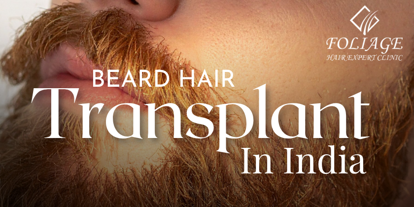 Beard hair transplant in india