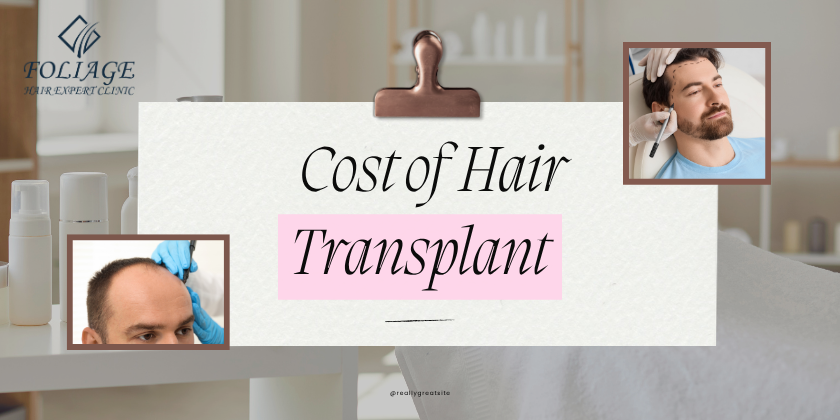 Cost of hair transplant