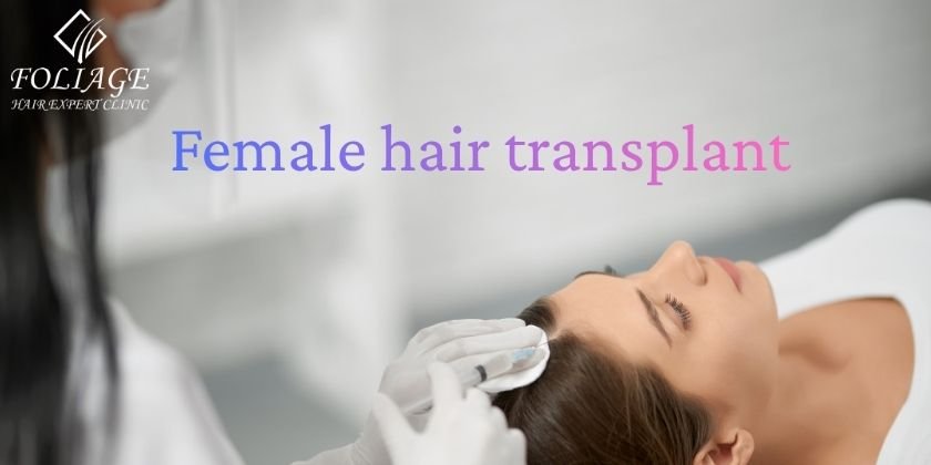 Female hair transplant